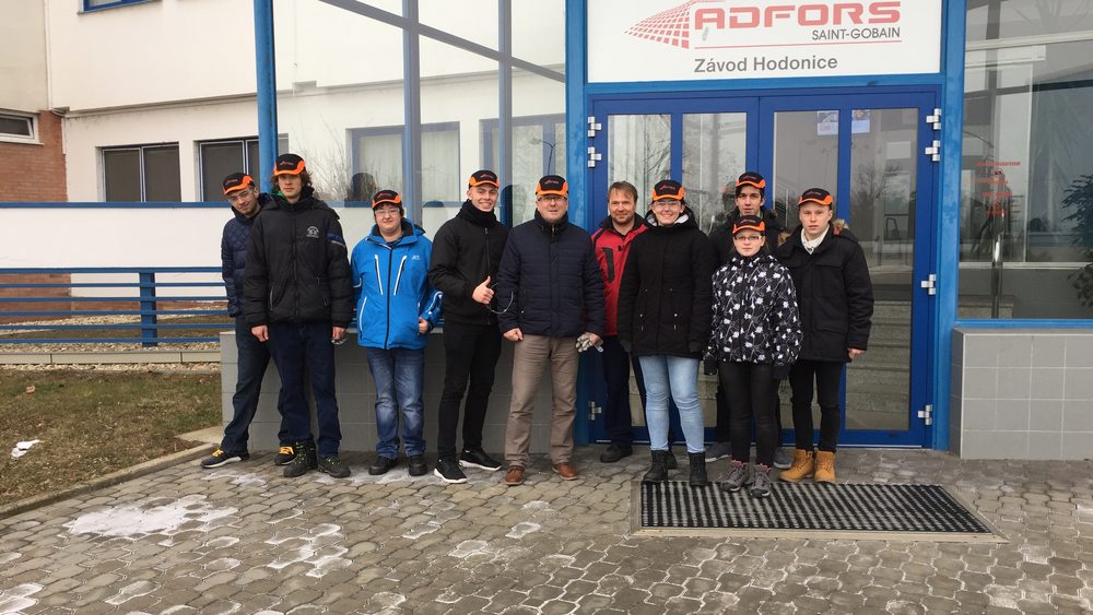Perspektivní spolupráce – firma Saint Gobain Hodonice
