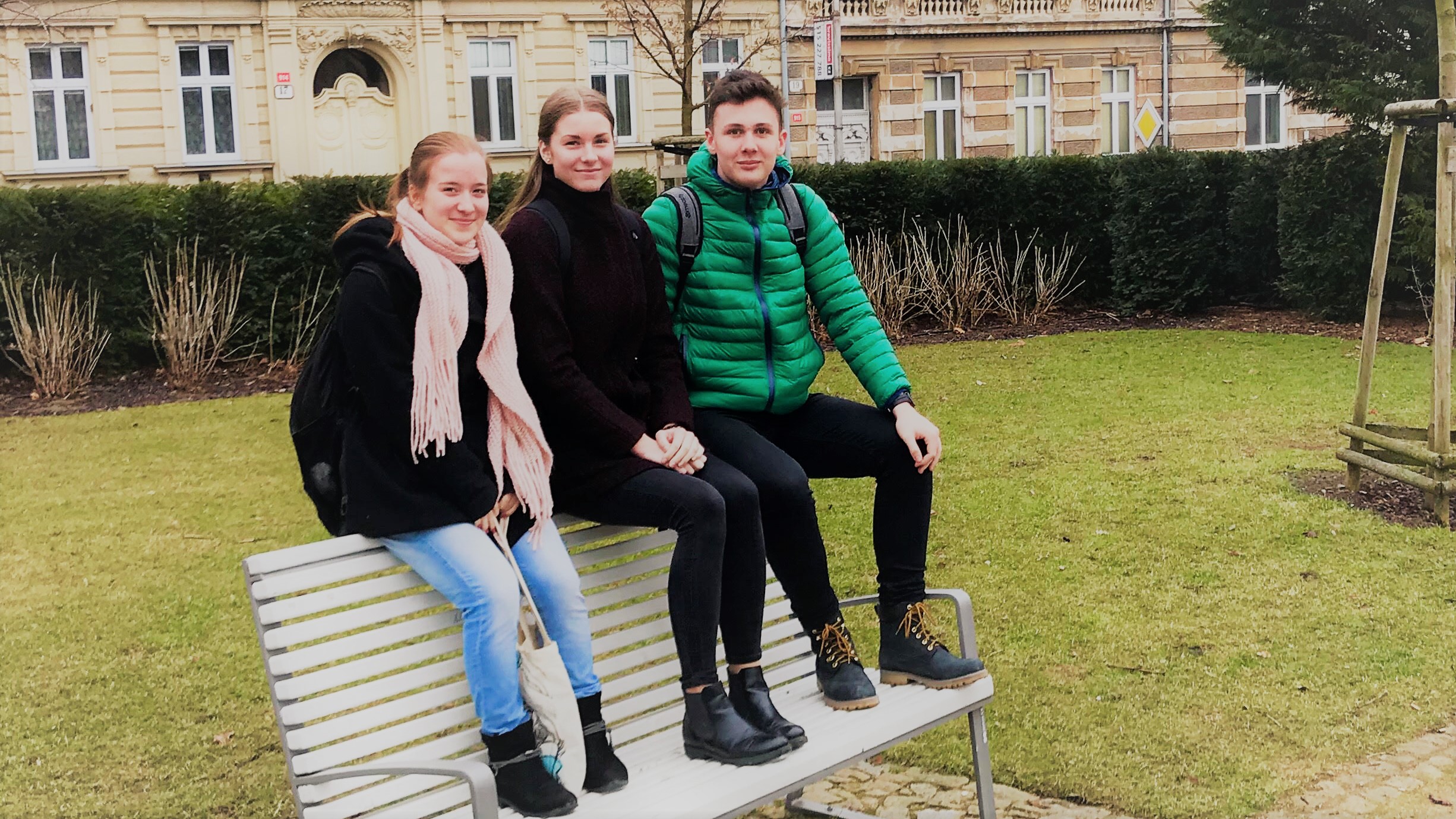 Kája Komárková, Adéla Bajková a Adam Štraus