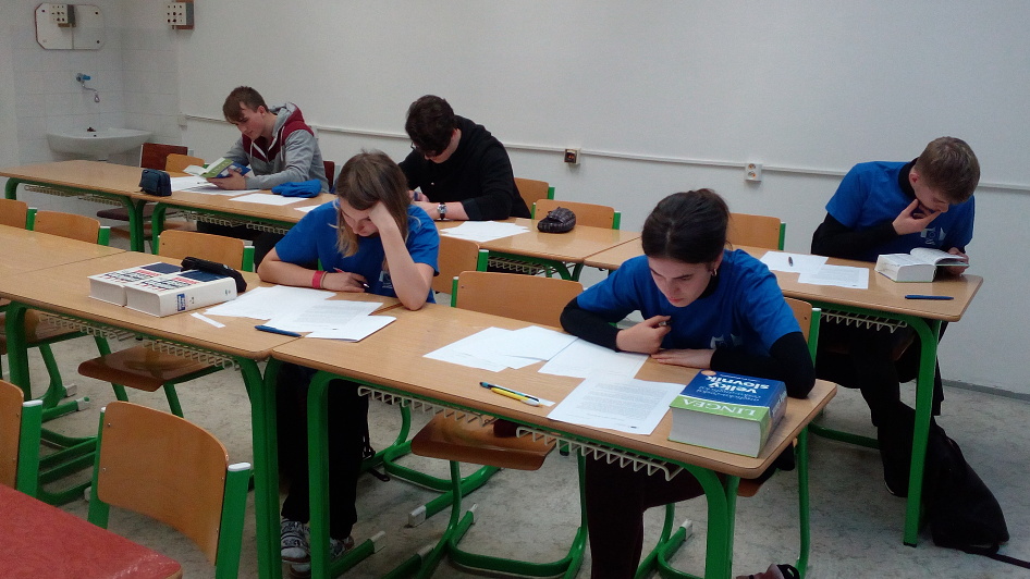 Překladatelská soutěž Evropské komise u nás ve škole