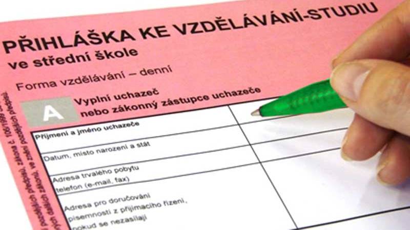 Přihlášky ke studiu pro školní rok 2020/21