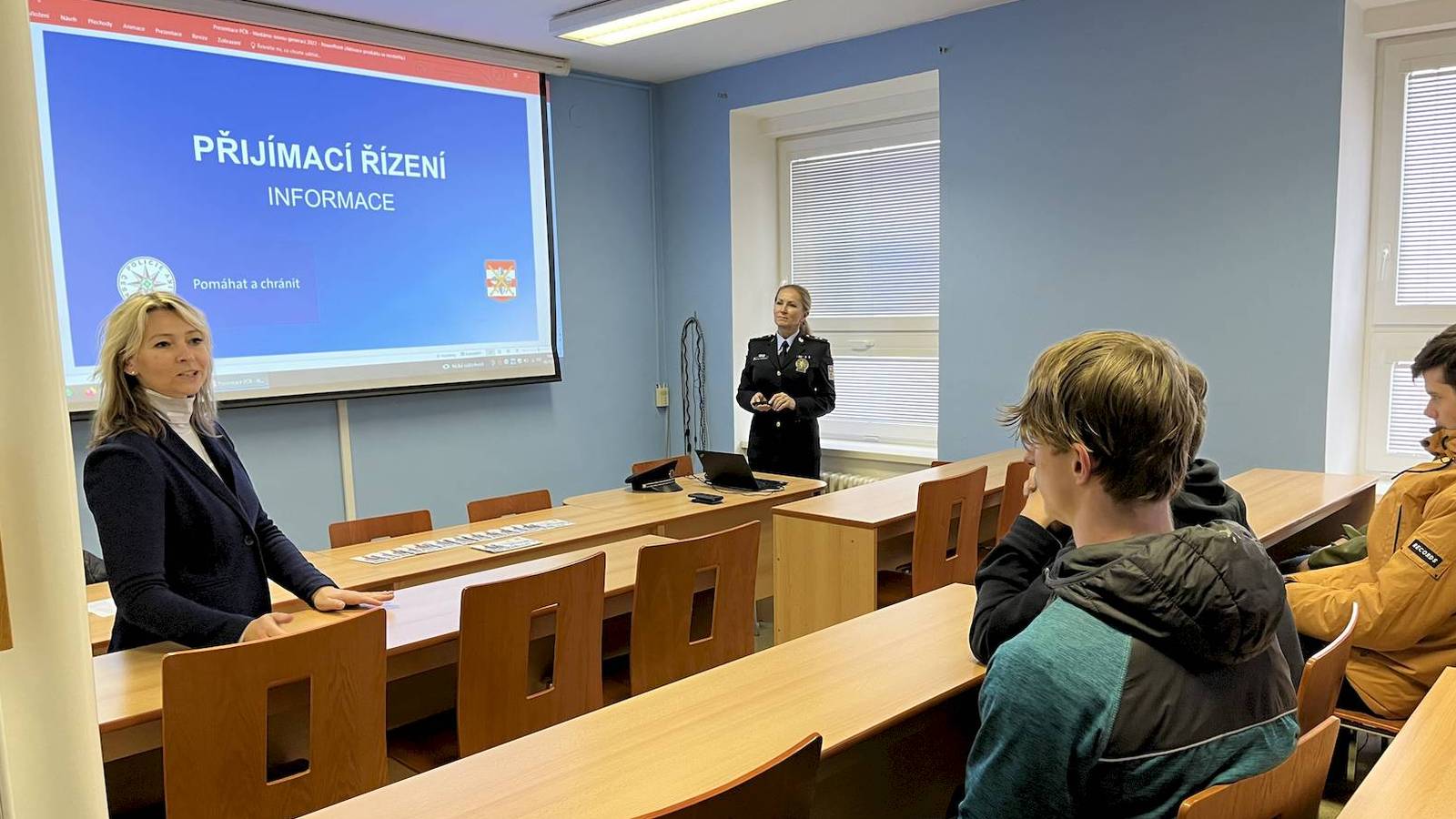 Zážitkové dopoledne v sídle Policie ČR