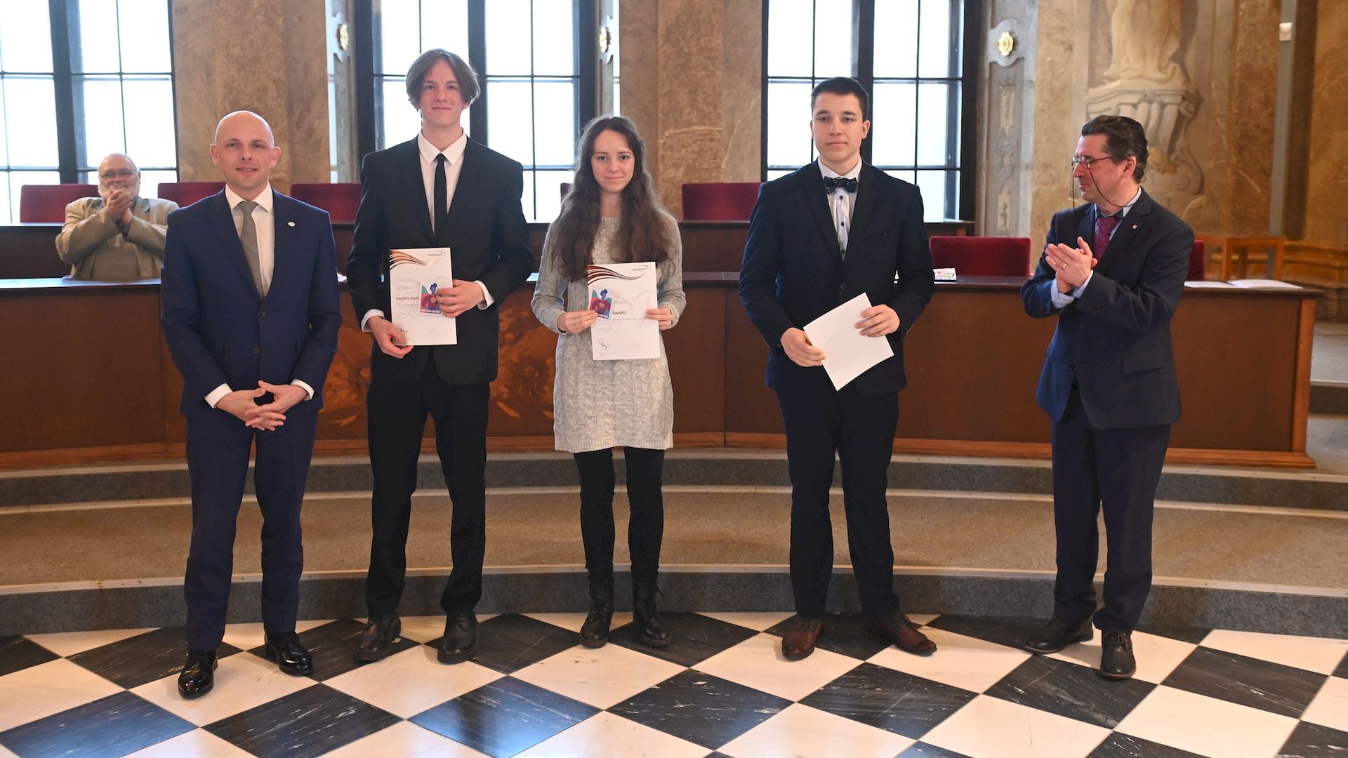 Bronzovo-stříbrná ceremonie v Brně