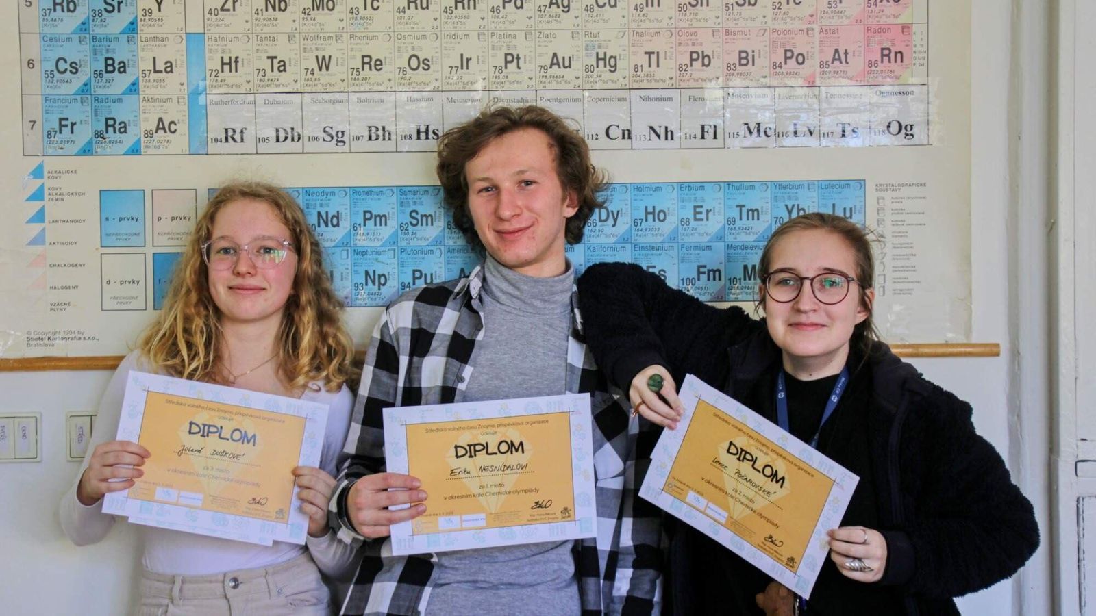 Okresní kolo chemické olympiády D