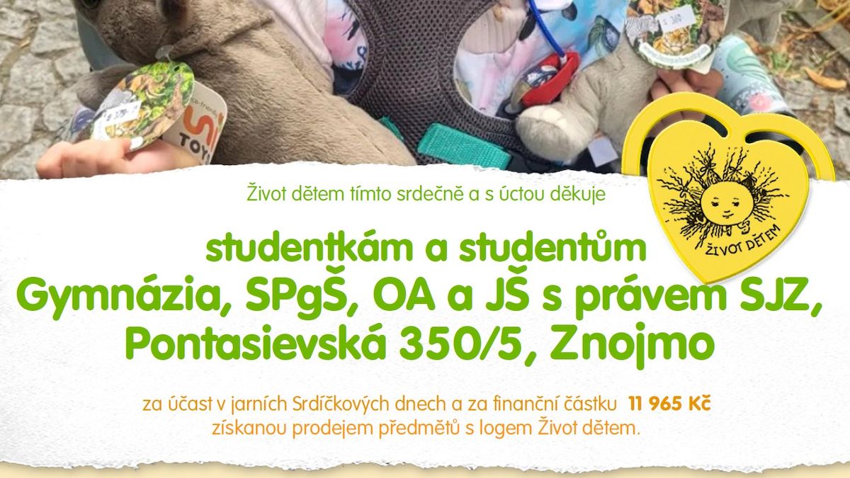 Sbírka život dětem