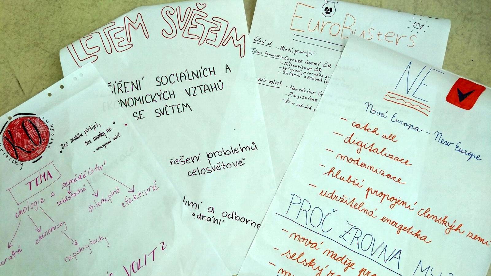 Workshop Volím si Evropu